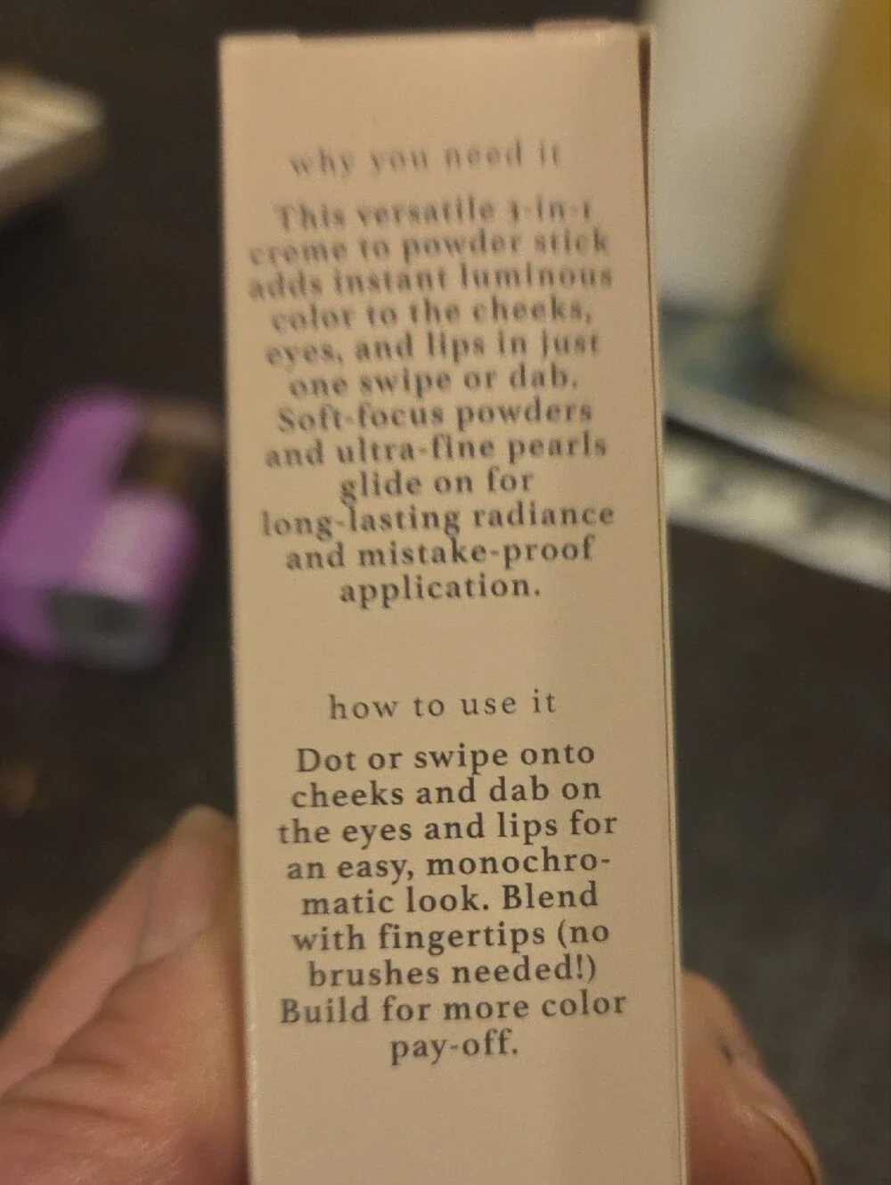 Julep 3-in-1 Color Stick in Golden Guava NiB